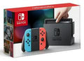 Nintendo Switch with Blue and Red Joy-con